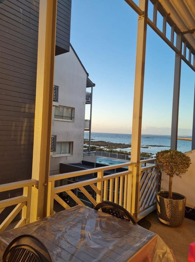 Appartement Vue Laterale Mer Le Croisic Exterior foto